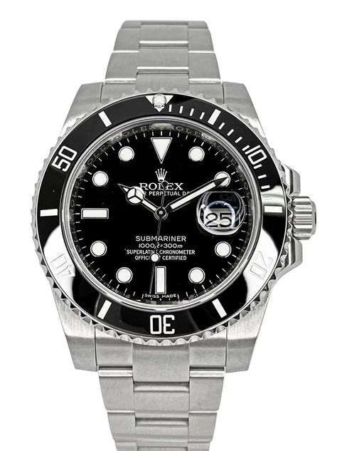 pre-owned rolex pre-owned rolex submariner date mens watch 116610ln|Rolex Submariner 116610 full set.